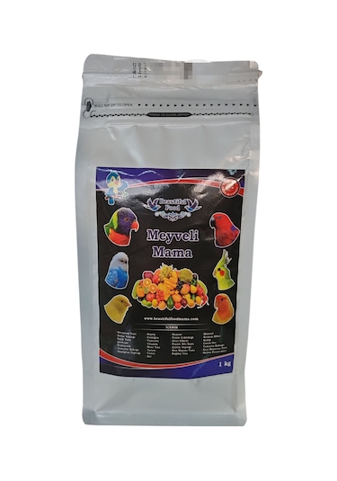 Beautful Food Mama 1 Kg Meyveli Kuş Maması