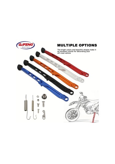 Dream011 Ktm Ve Gasgas Motocross İçin Cnc İşlemeli Mavi Dayanak Seti - Pas Önleyici Kaplama