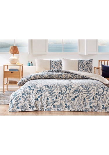 Floretta Mrytus Tek Kişilik Nevresim Takımı Mavi