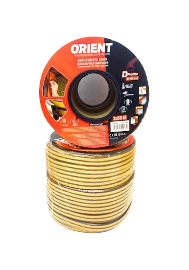 Kahverengi 100mt2x50mtbobin Fitil Kapı Pencere Bant 5570 Diğer
