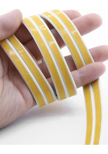 4x2=8 Mt Telvesse Kapı Pencere Su Soğuk Geçirmez İzolasyon Bandı Yalıtım Fitili (Beyaz)