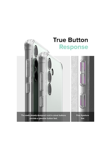 Galaxy S23 Fe Uyumlu Şeffaf Silikon Kılıf 3d Kamera Korumalı