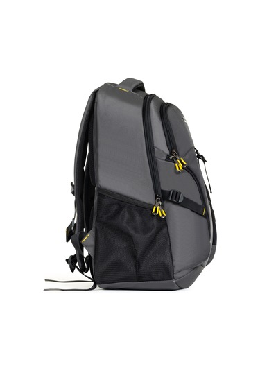 Dada Motorcu Sırt Çantası Gri 14-15,6 İnç Laptop Bölmeli Su Geçirmez Kumaş Dada 10 Gri