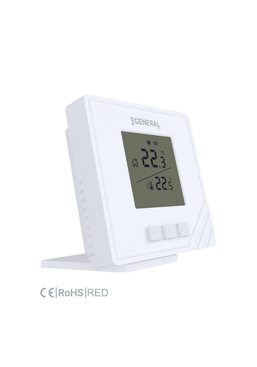 Mitra Ht15 Rf Kablosuz Oda Termostatı - Beyaz