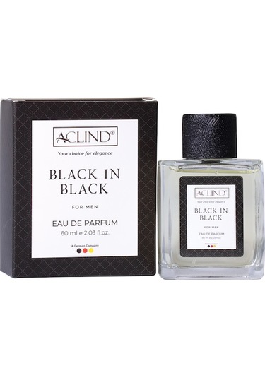 Aclind Black In Black Erkek Parfüm EDP 60 ML