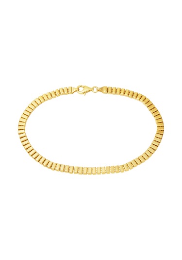 Bilezikci 14 Ayar Altın Unisex Spor Bileklik Sarı Altın