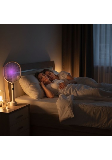 Usb Şarjlı Beyaz Renk Kendiliğinden Standlı Şarj Göstergeli Uv Iş