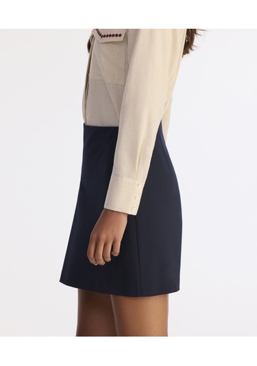 Yargıcı A Form Normal Bel Etek 25kket4025x 004 Lacivert