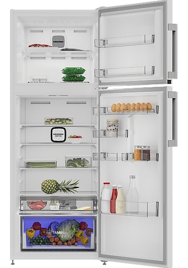 Grundig GPRNE 477 477 L Nofrost Üstten Donduruculu Buzdolabı Beyaz