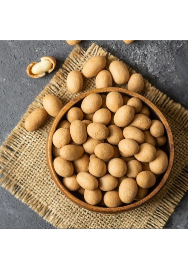 Süt Mısır Soslu Çıtır Kaplamalı Fırınlanmış Yer Fıstığı Kuruyemiş 200 Gr Atıştırmalık 200 G