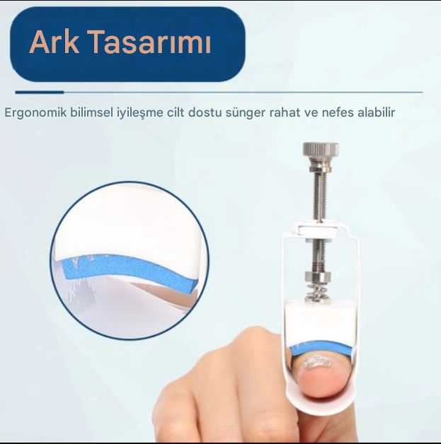 Parmak Ateli Normal Camber Ortopedik Parmak Duruş Düzeltme Yardımcı Parmak Atel Sabitleme