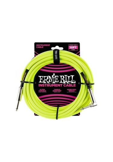 Ernieball P06080 10Ft - Enstrüman Kablosu