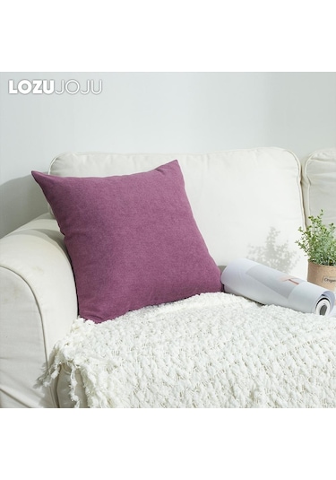 Gri 1 Adet Lozujoju 11 Renk Basit Modern Stil Katı Kanepe Minder Örtüsü Yatak Yastık Kılıfı Araba Kanepe Ofis İçin 45x45cm