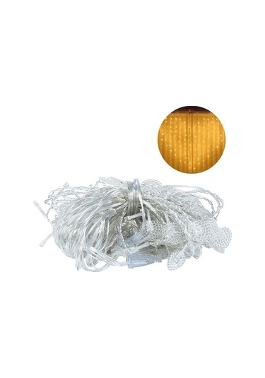 Aşk Desenli Perde Işığı 220v Avrupa Standartı 112 Led 8 Modlu Kumandalı Romantik Dekoratif Işık Zinciri 1.8m Siyah Siyah