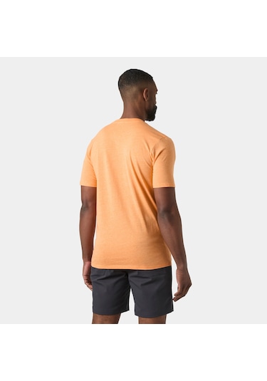Helly Hansen Hh Tech Logo Erkek T-shirt-32442 Turuncu