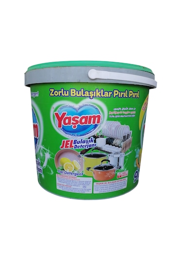 Yaşam Jel Bulaşık Deterjanı Limon Kokulu 9 Kg
