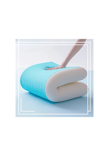 1 Adet Jel Bellek Köpük Yastık Yavaş Ribaund Ve Soğutma Etkisi Çok Renkli