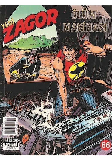 Zagor Sayı 66-Ölüm Makinası - Moreno Burattini - Lal