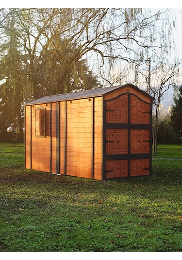 Mandu Ahşap Motosiklet Ve Atv Garajı Takım Odası Ahşap