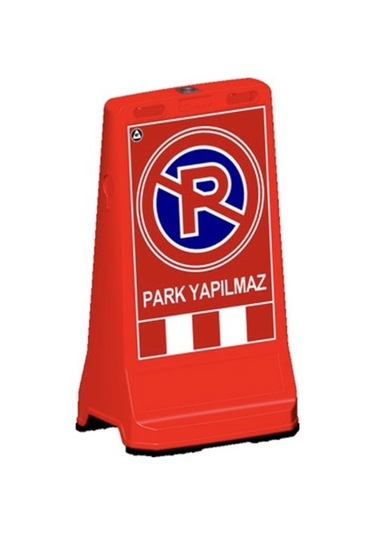 Park Yapılmaz Baskılı Çift Yön Ultra Levhalı Reklam Dubası Kırmızı Renk 7.5 Kg