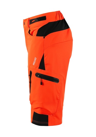 Arsuxeo Baggy Şort Bisiklet Bisiklet Pantolon Nefes Xl Turuncu