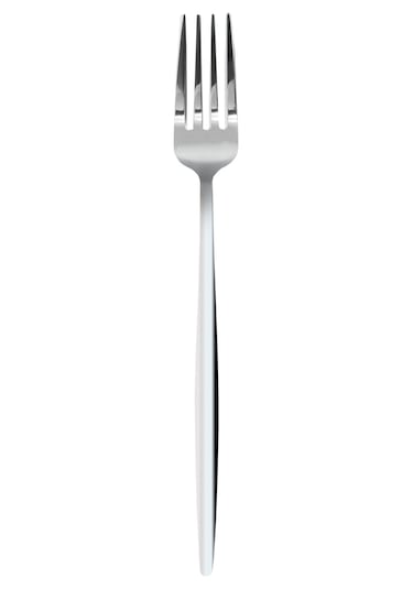 Kitchen Life Paris 6'lı Paslanmaz Çelik Tatlı Çatalı - 18/10 Stainless Steel Gümüş