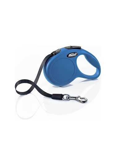 Flexi New Classic Şerit Otomatik Gezdirme Tasması (Xs) 3m Mavi