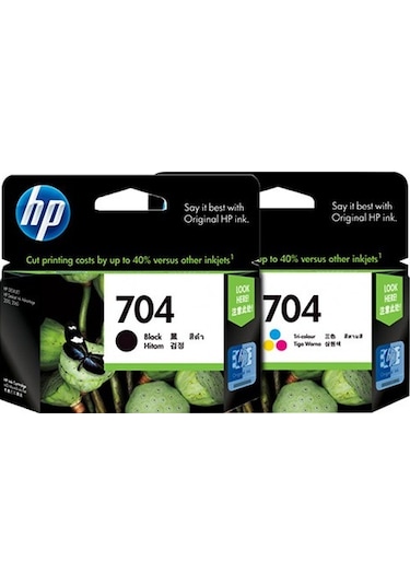 Hp Deskjet 2060 CN692A CN693A 704 Kartuş Seti