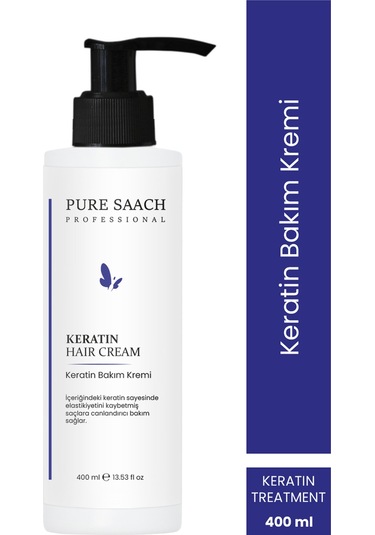 Pure Saach Professinal Keratin Saç Bakım Kremi 400 ML