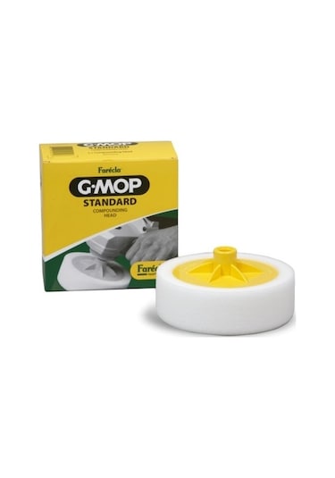 Farecla G-mop Aplikatörlü Beyaz Pasta Süngeri 150mm