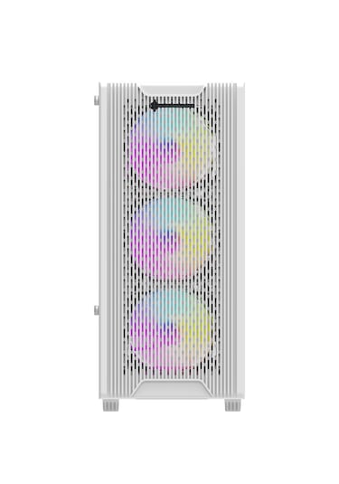 Game İn Game Pony Beyaz 4x12cm Argb Fan Mesh Panel Temper Atx Kas