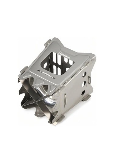 Mufunye Kamp Titanyum Odun Sobası, Ultralight Folding - Taşınabilir Ve Kolay Kullanım Çok Renkli