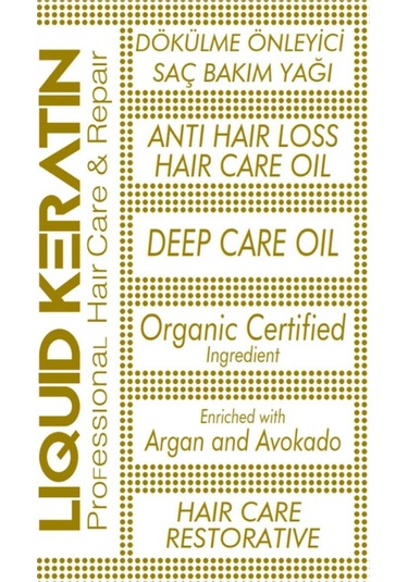 Dökülme Önleyici Saç Güçlendirici Doğal Keratin Dip Bakım Yağı 50ml