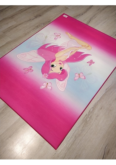 Popart Wınıks Peri Kız Pembe003 100X140 Cm