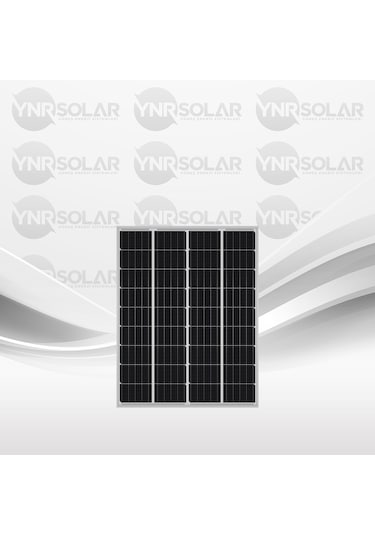 Ynr Solar 25w Monokristal Güneş Paneli