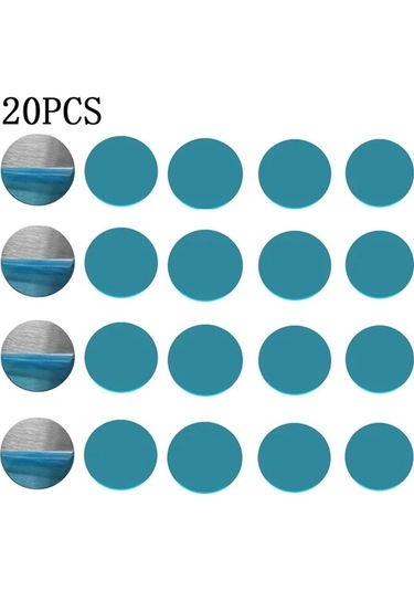 Snapbuy Manyetik Araç Telefon Tutucu 1/20 Adet Evrensel Mıknatıslı Plaka Cep Telefon Standısky Blue Sky Blue