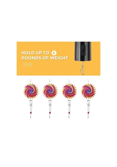 Homyl 18.5x4 Cm Pil Motoru Uzaktan Rüzgar Döndürücü İçin