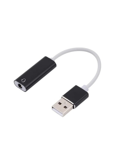 Mikrofonlu Kulaklık Usb Çevirici Usb Ses Kartı 7.1 Tek Girişli Usb Ses Kartı
