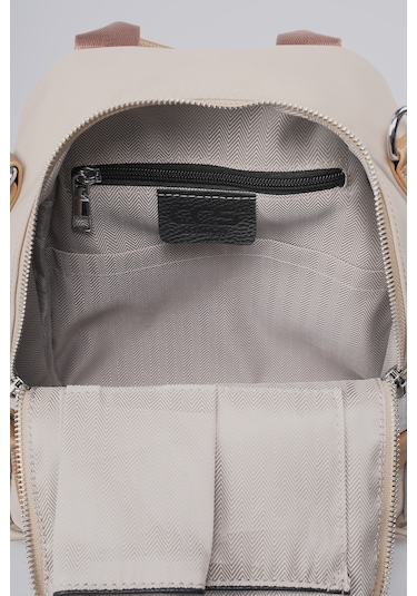 Ççs Kadın Sırt Çantası Ccs18027 Bej Bej