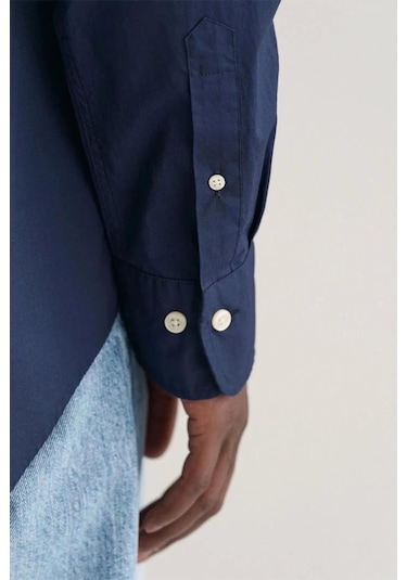 Gant Erkek Lacivert Regular Fit Gömlek-14898