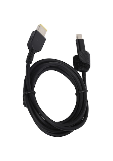 Vkemall Jorındo Jd0103 65w 1.5m Tipi-c'den Kare Ağıza Pd Dizüstü Bilgisayar Hızlı Şarj Kablosu, Pvc + Bakır Tel, Esnek Ve Dayanıklı