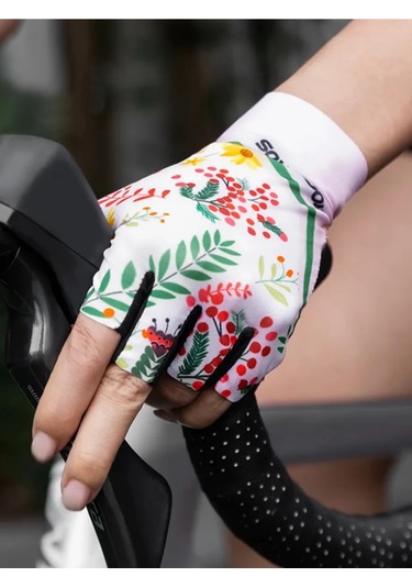 Rockbros Kadınlar İçin Parmaksız Bisiklet Spor Eldivenl 442892347