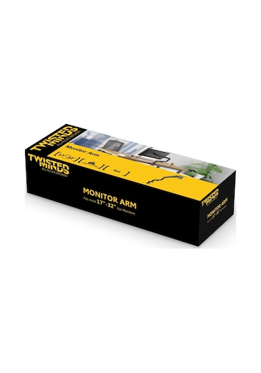 Twisted Minds TM-71-C06 17"- 32" Mekanik Amortisörlü Düz Ekran Monitör Kolu