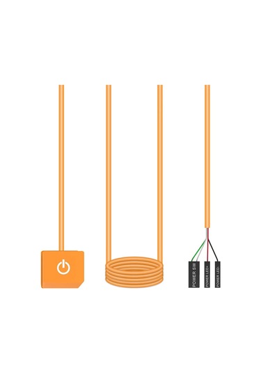 Homyl Masaüstü Bilgisayar Güç Anahtarı Mavi-ışık-4m