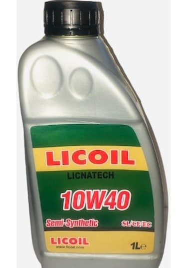 Licoil Licnatech 10W-40 Yarı Sentetik Motor Yağı 1 L
