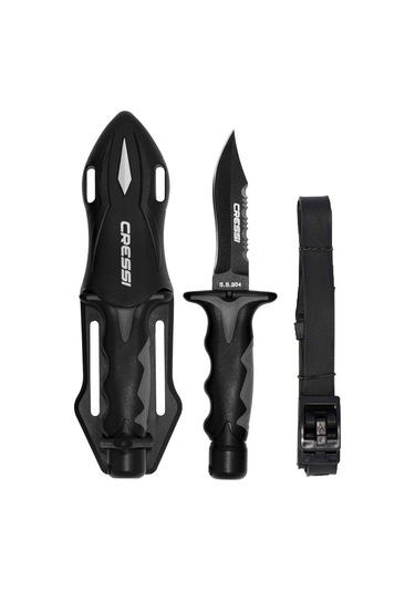 Cressi Predator Dalış Bıçağı Gümüş