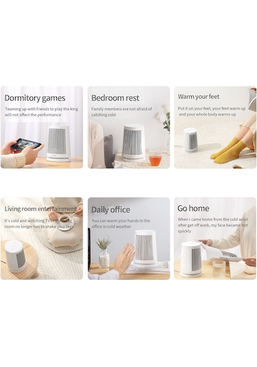 Xiaomi Mijia ZMNFJ01YM 600 W PTC Elektrikli Seramik Isıtıcı