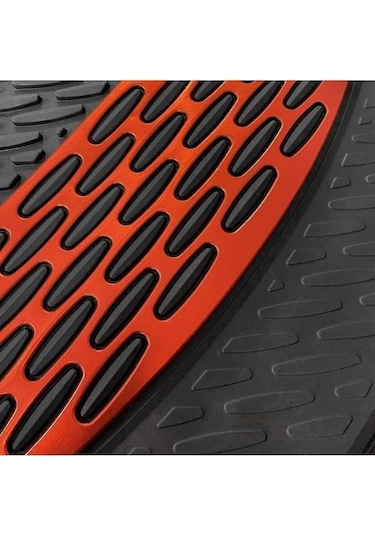 Safir Citroen C Elysee Havuzlu Universal Paspas Krom Kırmızı