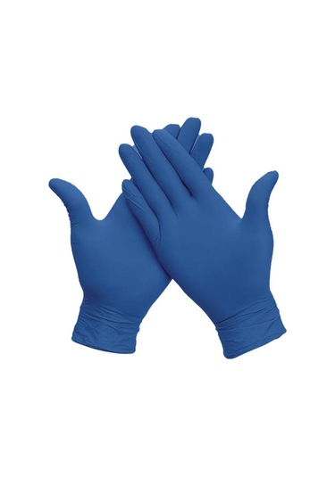 Mavi Nitril Eldiven 1 Paket - Paket 50 Adet