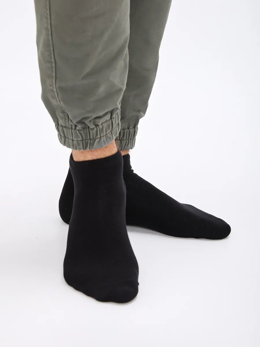 Ky Çorap Seti Siyah Kısa Pamuk 12 Çift 14738425 Siyah